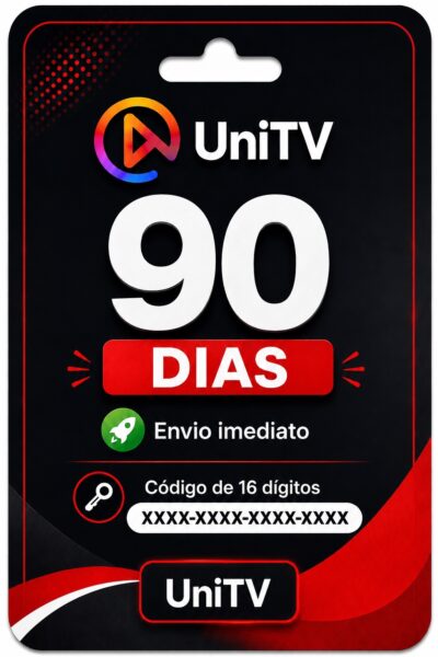Recarga UniTV 90 Dias